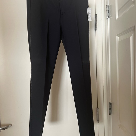 Ecru Pants - with tiny silver beading work on the side. Brand new, Size 2 - Picture 4 of 5